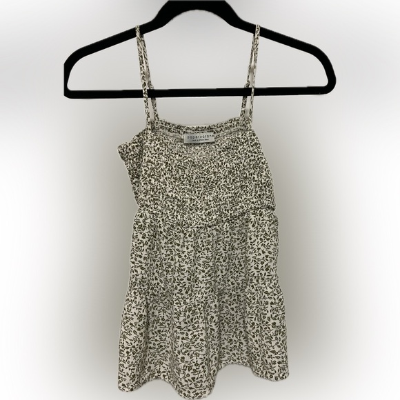 Paper Crane 100% rayon spaghetti strap top - size S - Anthropologie - Picture 1 of 5
